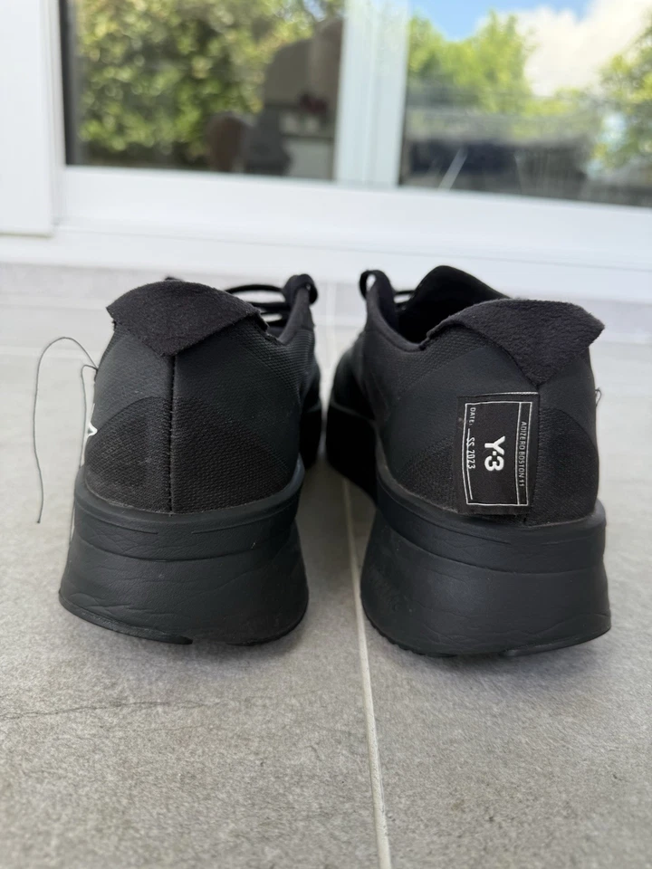 Zapatillas bajas Y-3 Boston 11/negras/EE. UU. para hombre 11 Foto 2 de 4