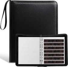 35mm Film Negative Storage Kit - 50 Pcs Sleeves, 135 Binder Box, Black 