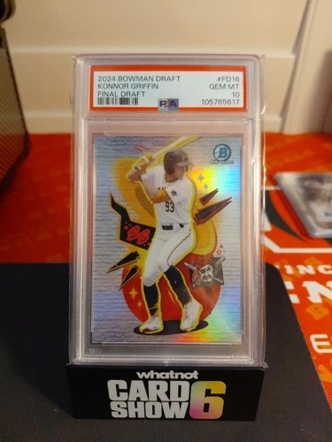 2024 Bowman Draft Konnor Griffin Final Draft PSA 10 CASE HIT 🔥 Just Called Up