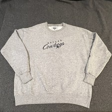 Vintage Dallas Cowboys Sweater ~Adult Large Lee Sport Made In USA Mens Star