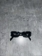 Prada PR17WS 1AB5S049 Women's Sunglasses 49 mm Black / Dark Grey Lens