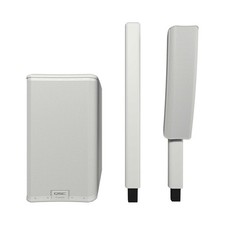 QSC KC12 Active 3-Way Column Loudspeaker, White - BLEMISH