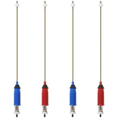 WH16X10158 WH16X10159 4PCS Washer Suspension Rod Set Compatible with G-E