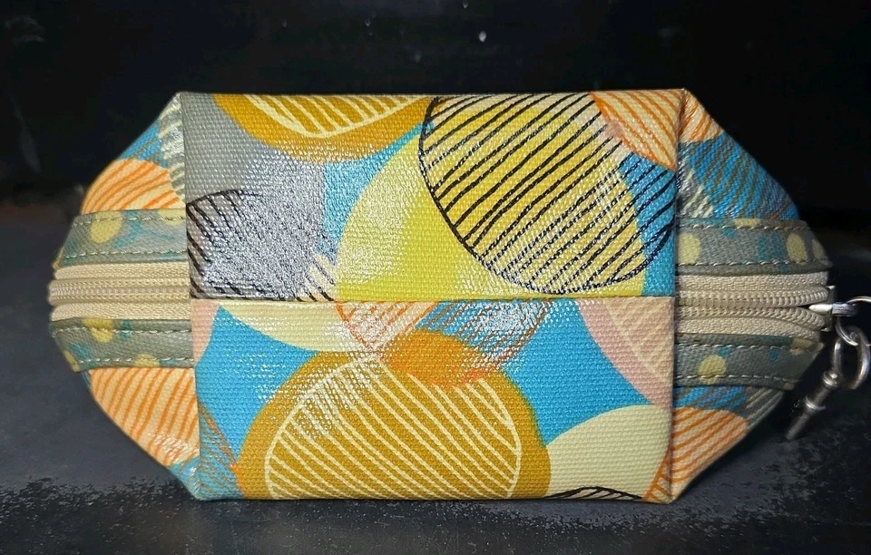 FOSSIL Llave por Cosmético Dometop Cremallera Bolsa Viaje Maquillaje y Joyería Organizador Foto 2 de 4