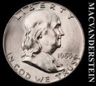 1953 Franklin Half Dollar- FBL- Choice Gem Brilliant Unc+++ Luster #K586