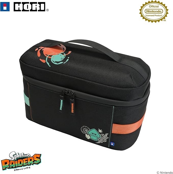 Borsa portaoggetti PSL Splatoon Raiders per Nintendo Switch 2 e Switch ufficiale HORI