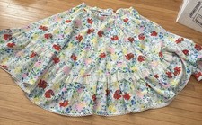Vintage Rockmount Ranch Wear Western Square Dance Circle Skirt small 22/24 flora