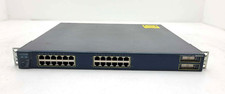 Cisco Catalyst 3550-24PWR-SMI 24-Port FE PoE 2xSFP Switch P/N: WS-C3550-24PWR-SM