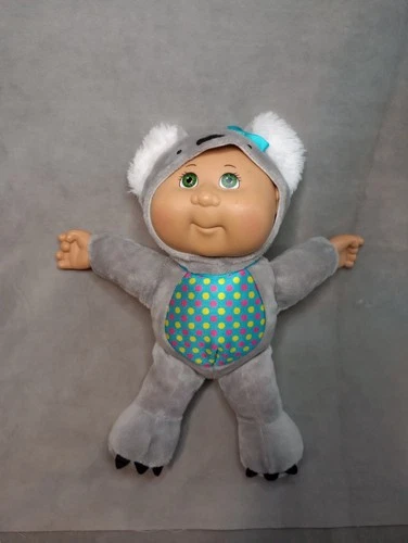 Cabbage Patch Kids Plush Cuties Zoo Friends Frankie Koala Bear Vinyl Doll 9"