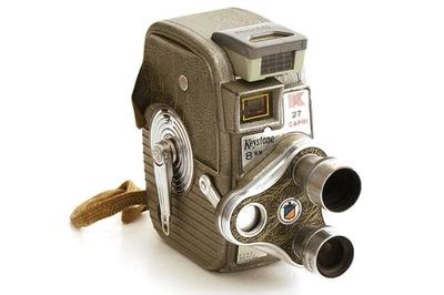 Keystone K 27 Capri 8mm Filmkamera mit 2 Objektiven / Revolver - defekt ! - Bild 1 von 4