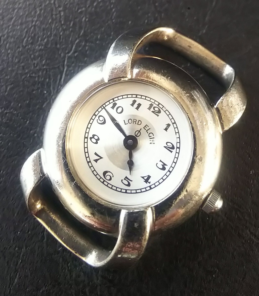 LORD ELGIN STERLING SILVA レディース腕時計 Elgin Lord-Elgin Analog Quartz Women Lord Sterling Silva