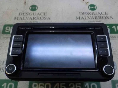 3C8035195 SYSTÈME AUDIO / RADIOCD / 16914538 POUR VOLKSWAGEN GOLF VI 5K1 1.6 T - Photo 1/4