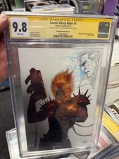 Cosmic Ghost Rider #1 Parrillo Cover D CGC 9.8 Signed And Remarked Lucio Parillo