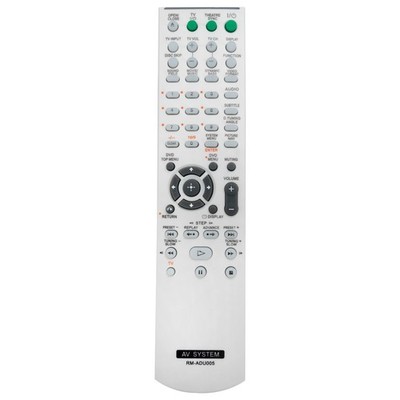 RM-ADU005 Replace Remote Fit for Sony AV System DAV-HDX465 DAV-HDX265 DAV-DZ20