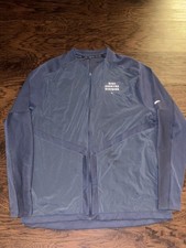 Nike Element Dri Fit Men's Running Jacket 2XL Slim Blue Running Division Zip
