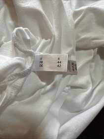 La Perla Intimates Sleepwear US Sz L White Nightgown Negligee Baby Doll Slip