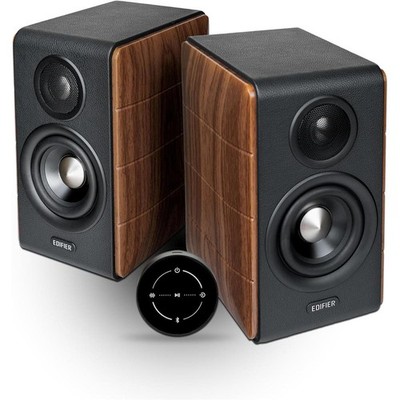 Edifier S880DB MKII Hi Res Bluetooth Lautsprecher 88W Walnuss USB C Optisch Koax