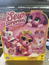 Little Live Pets Scruff-a-Luvs Sew Surprise Pink Reveal Plush Mystery Dog or Cat