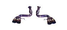 Chevrolet Corvette C8 6.2L 20-24 TOP SPEED PRO-1 Titanium Exhaust System Purple