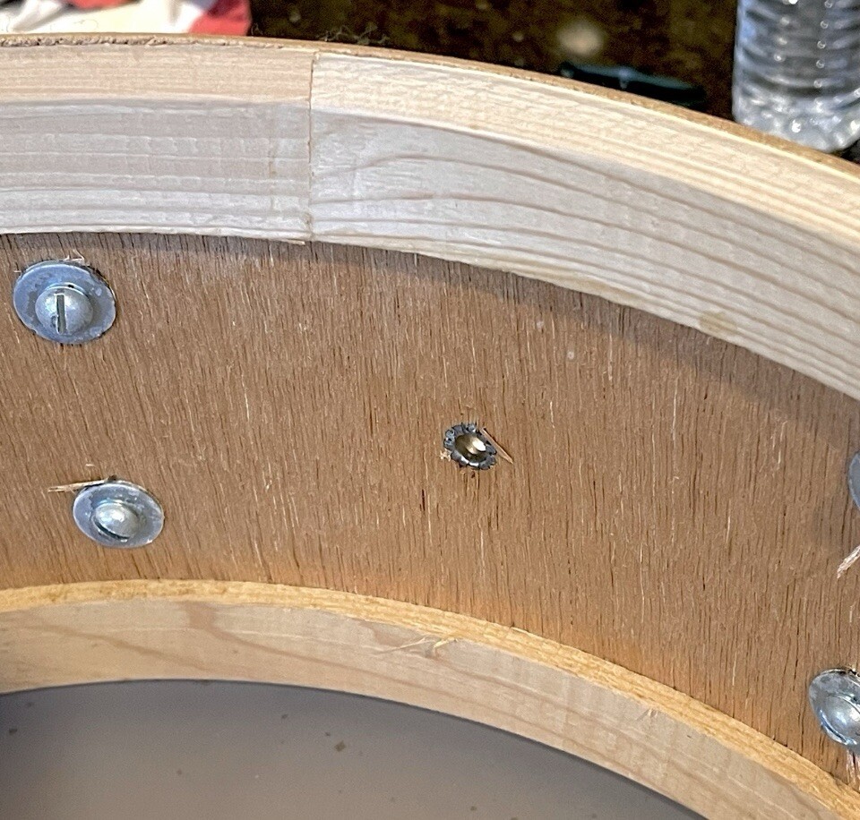 US Mercury Supreme Mij Vintage Made In Japan Stencil Snare Drum Sky