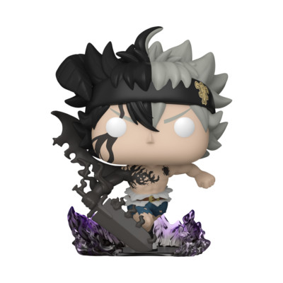 Funko Pop! Vinyl: Black Clover - Black Asta (Glow) - Entertainment Earth...