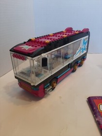 LEGO FRIENDS: Pop Star Tour Bus (41106) 100% Complete w/ Instructions