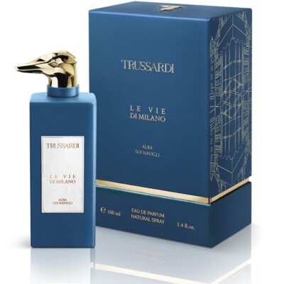 Le Vie Di Milano Alba Sui Navigli By Trussardi 3.4 FL/100m EDP Perfume New Women