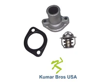 New Thermostat Cover,Thermostat&Gasket FITS Kubota L3710DT-HST-C  L3750 L3750DT 