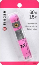 2 Pink 60" Clothing Measuring Tapes w/ Inches Centimeters Seamstress Sewing