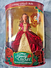 1997 Holiday Princess Belle Disney Beauty and the Beast Barbie Doll 16710 NIB 