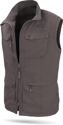 Freizeitweste Wander Outdoorweste Anglerweste Jagdweste Arbeitsweste XS bis 10XL