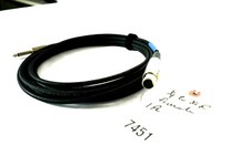 SWITCHCRAFT 15FT  TO FEMALE XLR   JACK TO FEMALE 3 PIN XLR CABLE 7451 ONE 