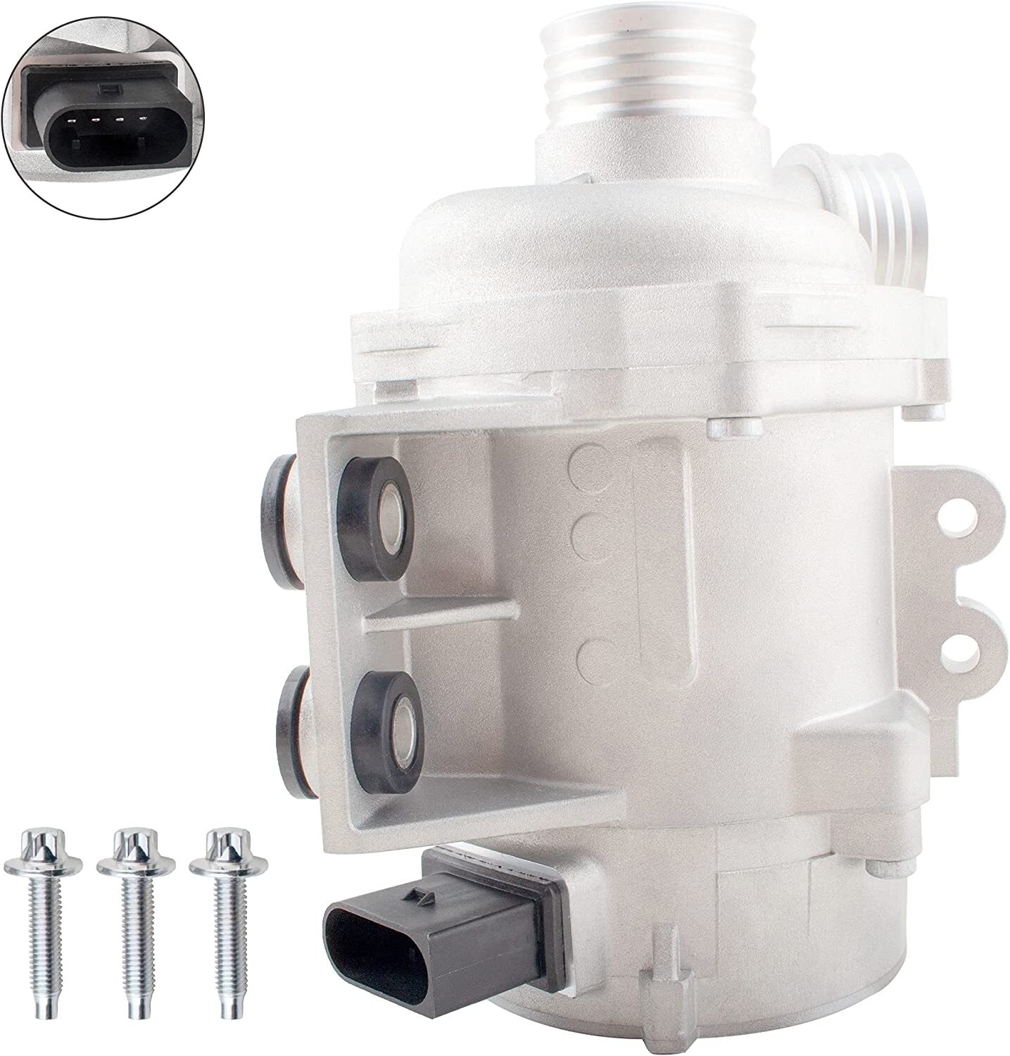 Electric Engine Water Pump w/ Bolt Kit For BMW 128i 328i 528i X3 X5 Z4