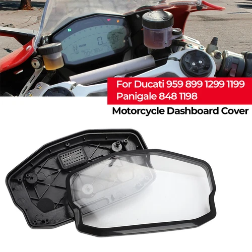 Coperchio cruscotto strumentazione speedmetro custodia per DUCATI 899 959 1299 1199 Panigale - Foto 3 di 8