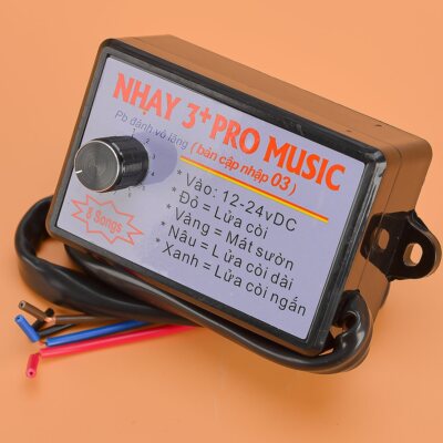 Set Nhay 3+Pro Music Rapid Horn Relay 8Tones For Motorcycle Car Marine Boat Use