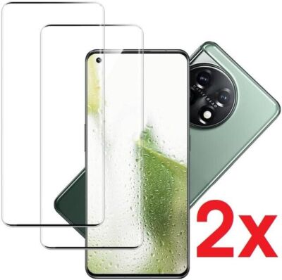 2x Schutzglas für OnePlus 11R / 11 Panzerfolie 9H Displayschutz FULL Screen Glas