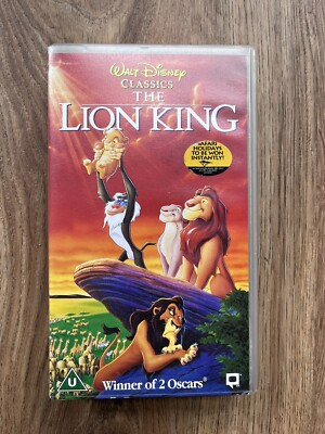 VHS Kassette Disney ''THE LION KING'' ENGLISCHE Version, 1995