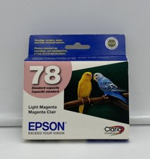 Epson Claria T078620 Light Magenta Ink Cartridge T078620-S - New In Box