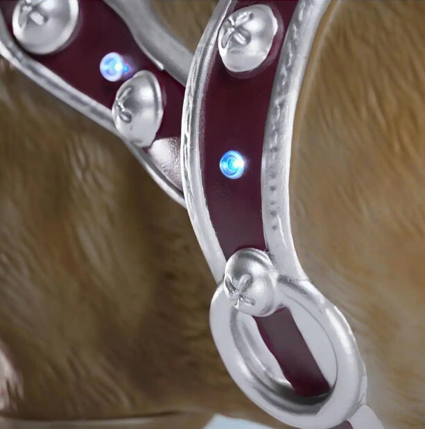 HOME ACCENTS HOLIDAY 4.5' LED MALE REINDEER CHRISTMAS YARD DECORATION