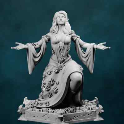 Devotee of the Spider Queen Mini | Acolyte of the Arachnid Goddess | By TPK Labs