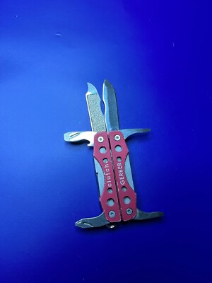Gerber Clutch Mini Multi Tool Pliers Red