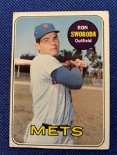 1969 TOPPS # 585 RON SWOBODA