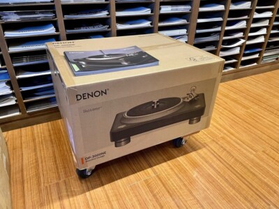 DENON DP-3000NE Analog Direct drive record player dark ebony w/Tracking NEW