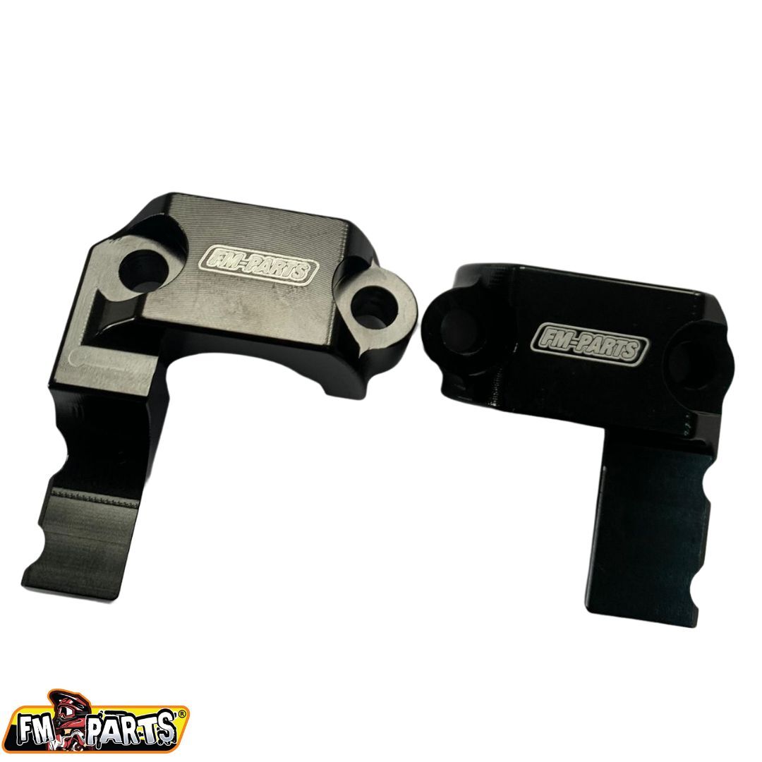 Renfort de support de maître-cylindre d'embrayage Brembo noir en alu