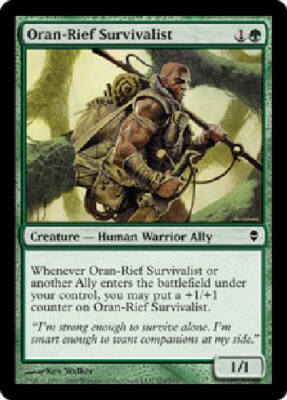 ORAN-RIEF SURVIVALIST X4 4 4X Zendikar MTG Magic the Gathering Cards DJMagic
