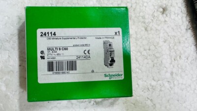 Schneider Electric 24114 MCB Multi 9 C60 Miniature Supplementary Protector