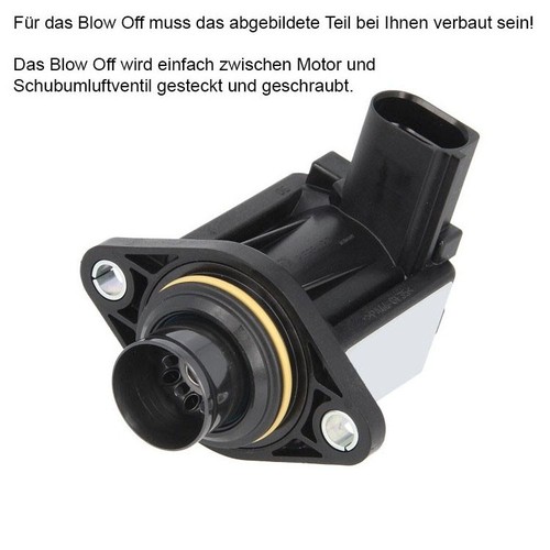 Blow Off Adapter, Pop Off Ventil VW, Seat, Skoda 1.4 TSi ab 140ps (nur 1390ccm) - Picture 2 of 5