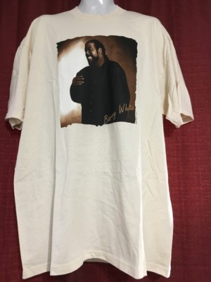 barry white t shirt