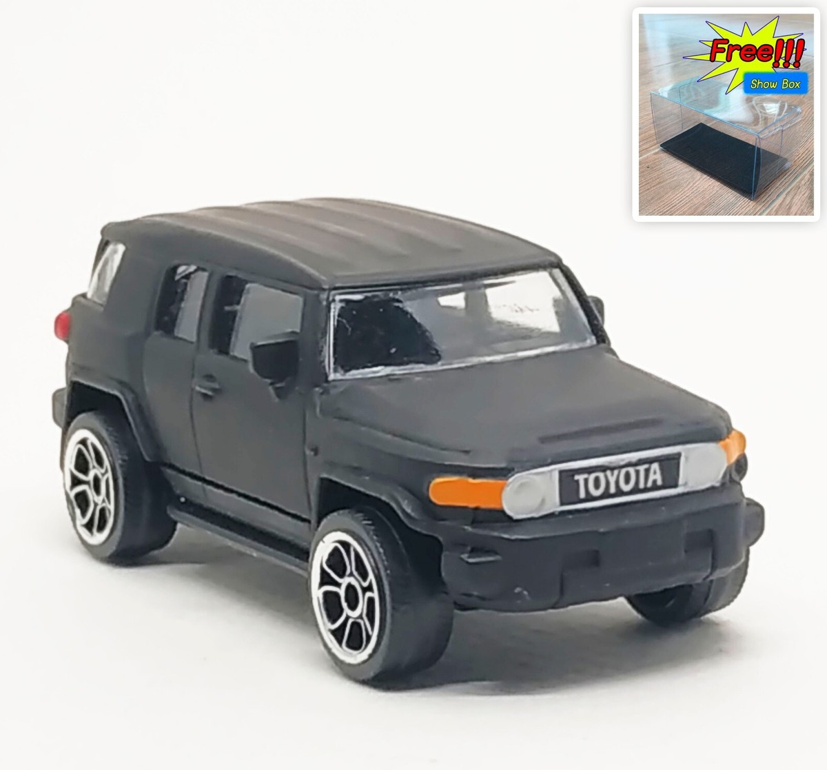 Majorette Toyota FJ Matte Black 1:64 (3 inches) 276A no Package | eBay