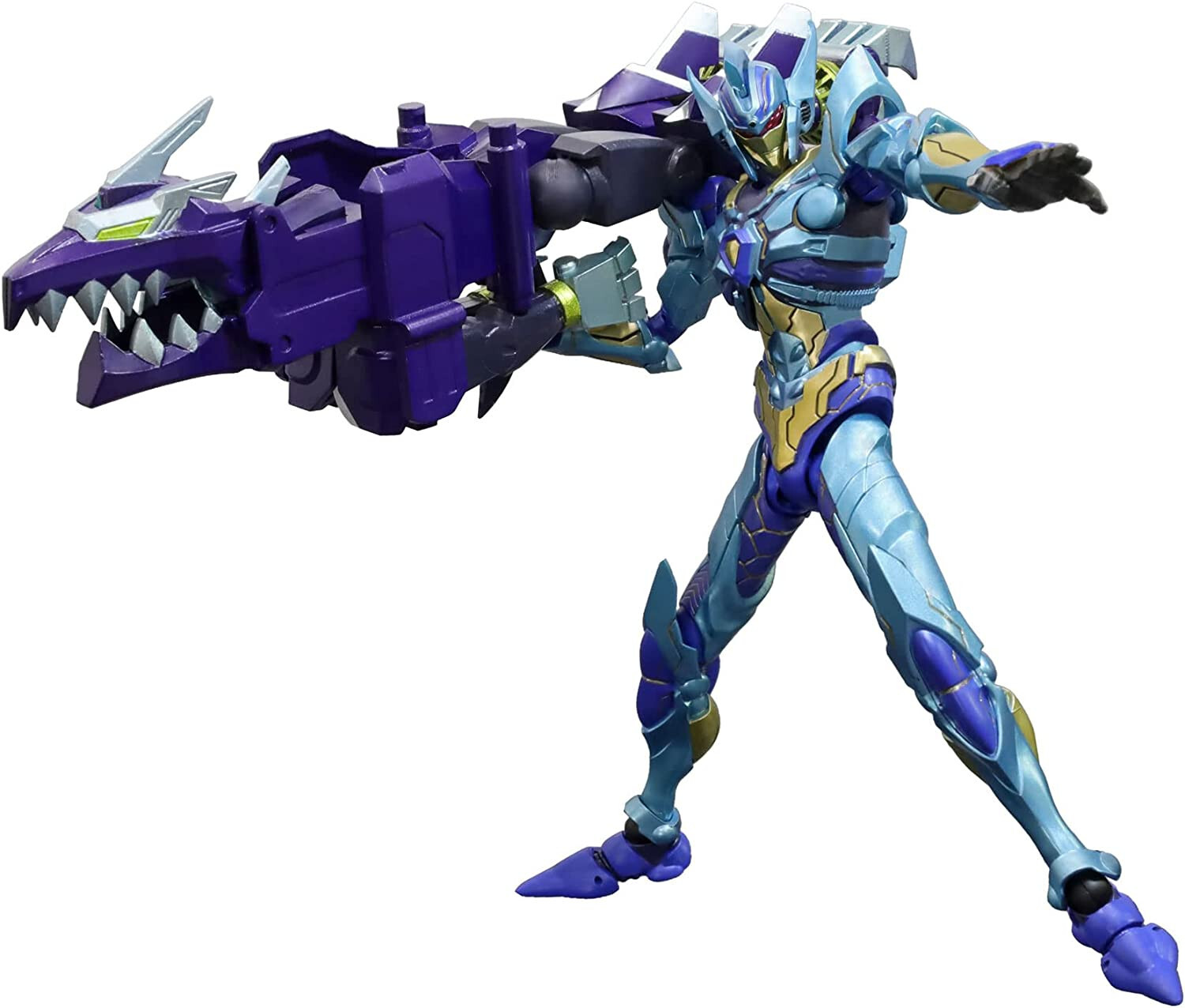 ЭВОЛЮЦИОННАЯ ИГРУШКА HAF HERO ФИГУРКА ГЕРОЯ SSSS.DYNAZENON GRID KNIGHT RISING BLUE Ver.